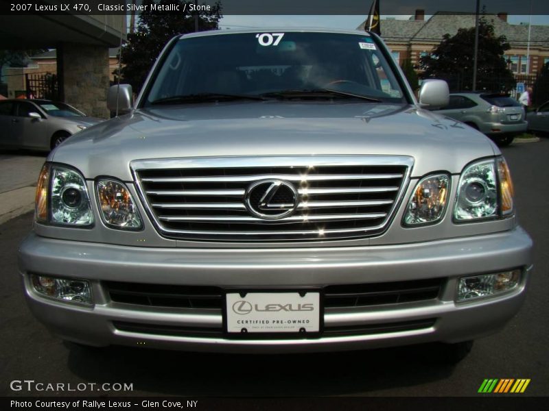 Classic Silver Metallic / Stone 2007 Lexus LX 470