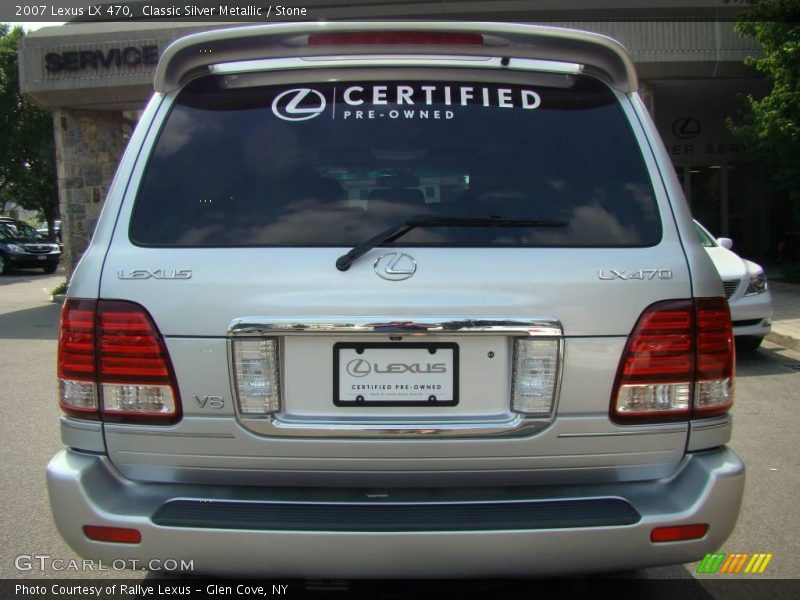 Classic Silver Metallic / Stone 2007 Lexus LX 470