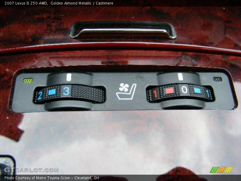Golden Almond Metallic / Cashmere 2007 Lexus IS 250 AWD