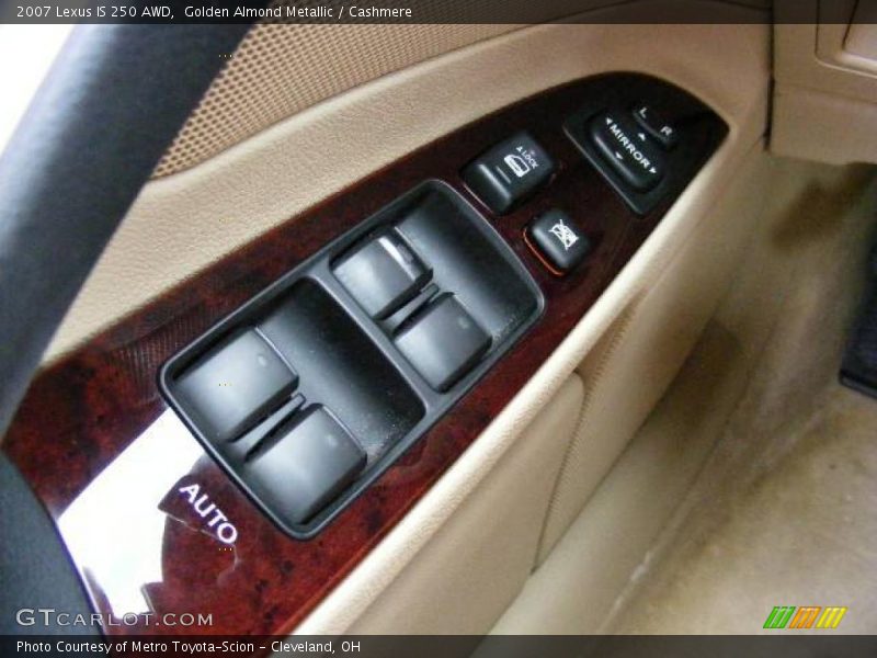 Golden Almond Metallic / Cashmere 2007 Lexus IS 250 AWD