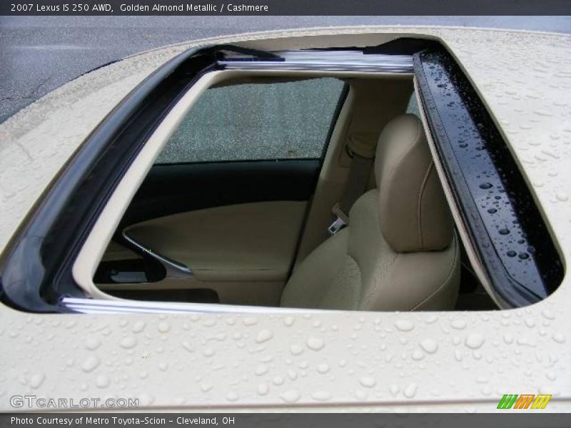 Golden Almond Metallic / Cashmere 2007 Lexus IS 250 AWD