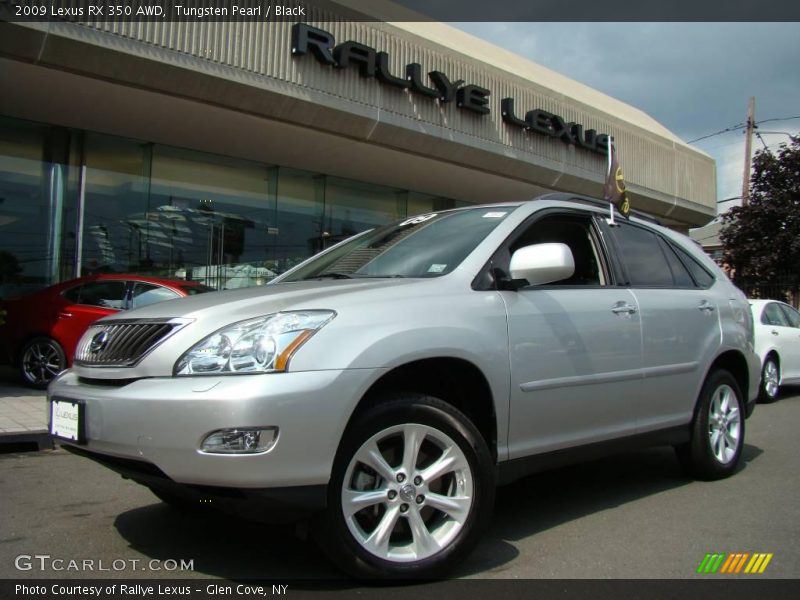 Tungsten Pearl / Black 2009 Lexus RX 350 AWD