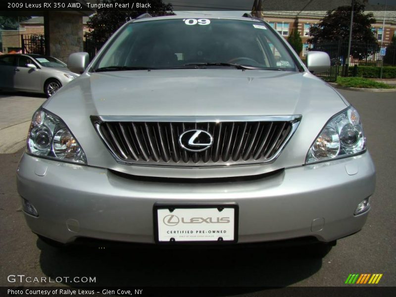 Tungsten Pearl / Black 2009 Lexus RX 350 AWD