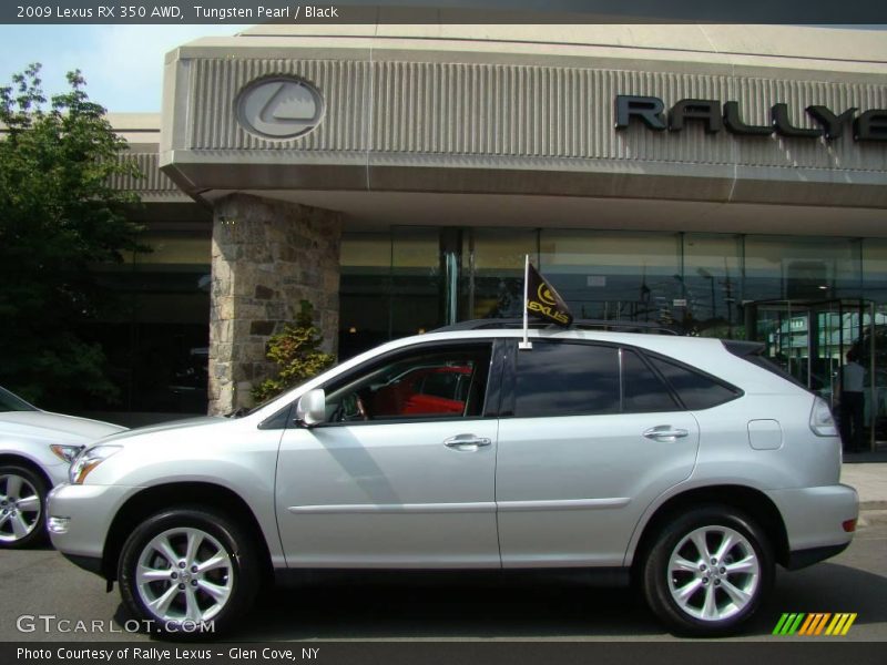Tungsten Pearl / Black 2009 Lexus RX 350 AWD