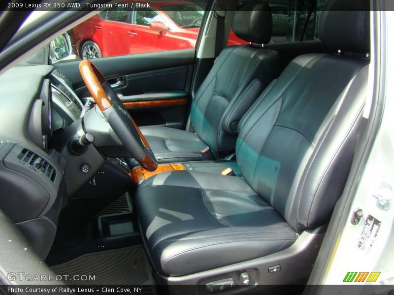Tungsten Pearl / Black 2009 Lexus RX 350 AWD
