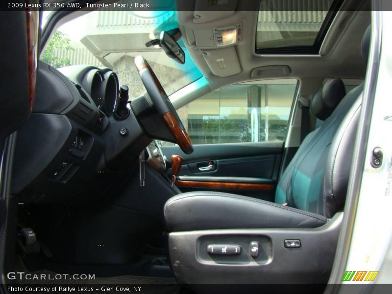 Tungsten Pearl / Black 2009 Lexus RX 350 AWD