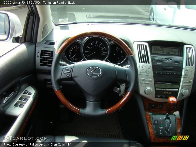 Tungsten Pearl / Black 2009 Lexus RX 350 AWD