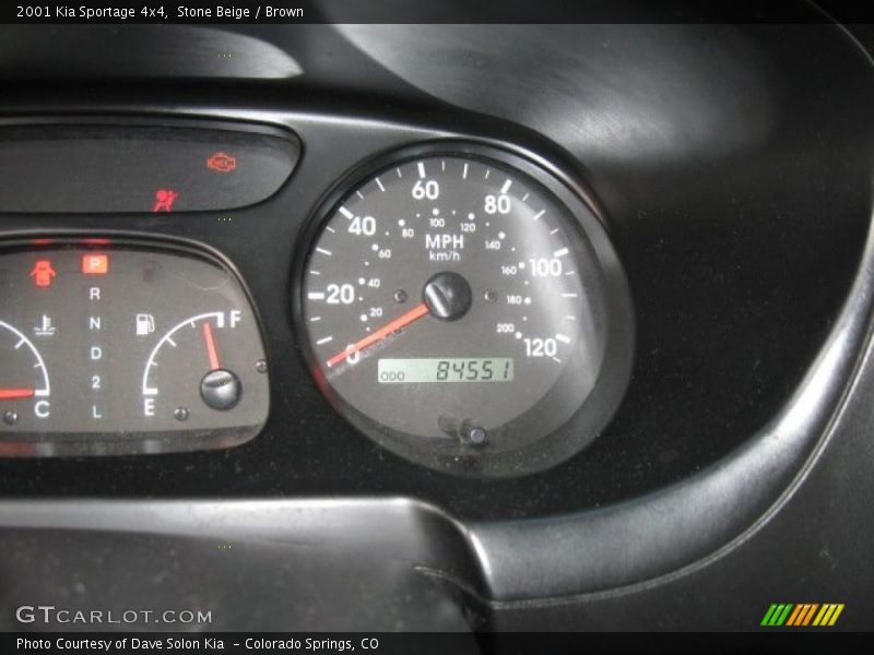 Stone Beige / Brown 2001 Kia Sportage 4x4