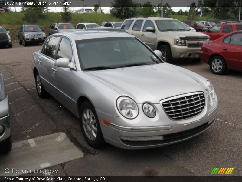 Bright Silver / Gray 2007 Kia Amanti