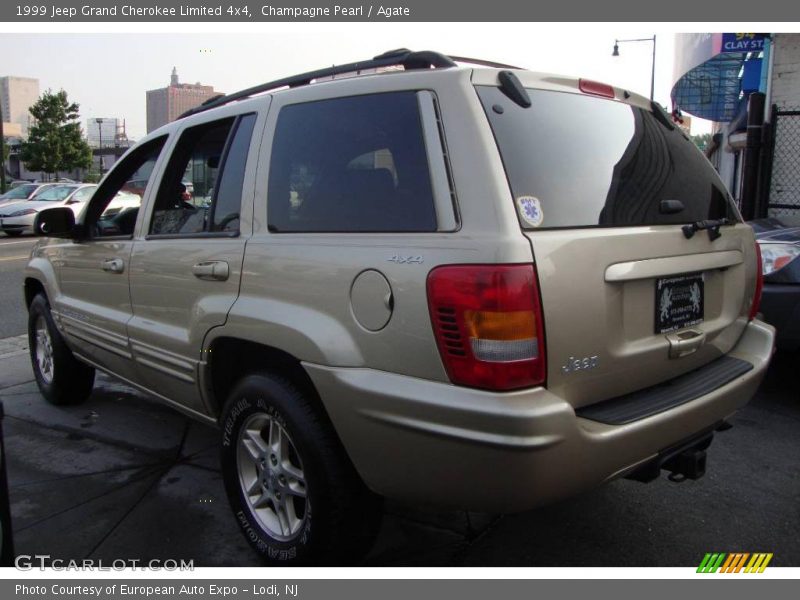 Champagne Pearl / Agate 1999 Jeep Grand Cherokee Limited 4x4