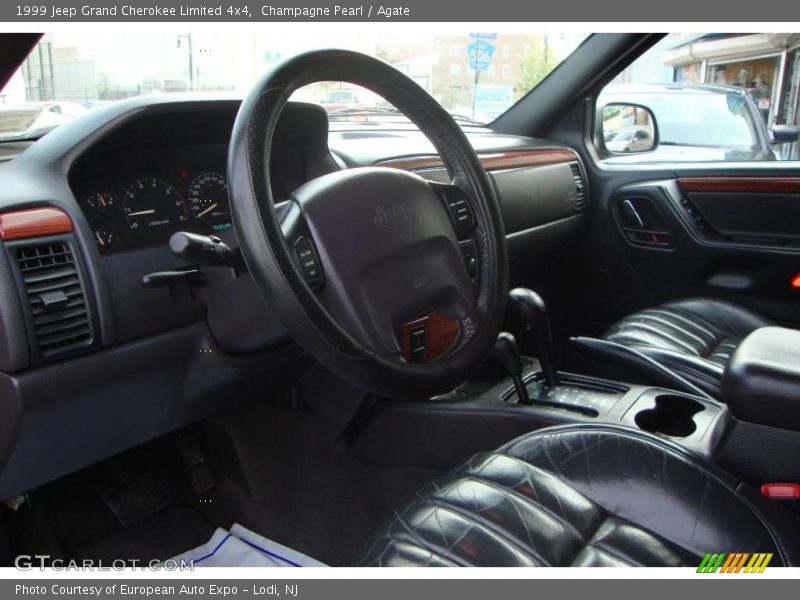 Champagne Pearl / Agate 1999 Jeep Grand Cherokee Limited 4x4