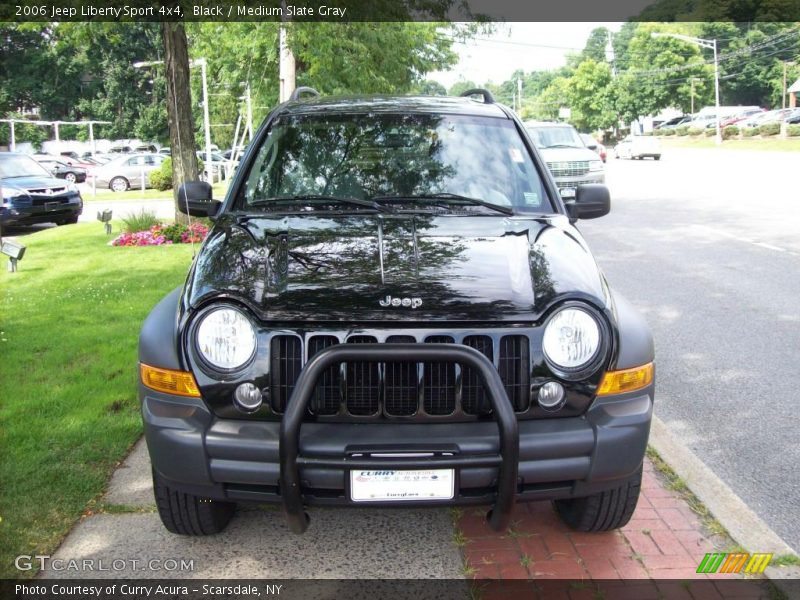 Black / Medium Slate Gray 2006 Jeep Liberty Sport 4x4