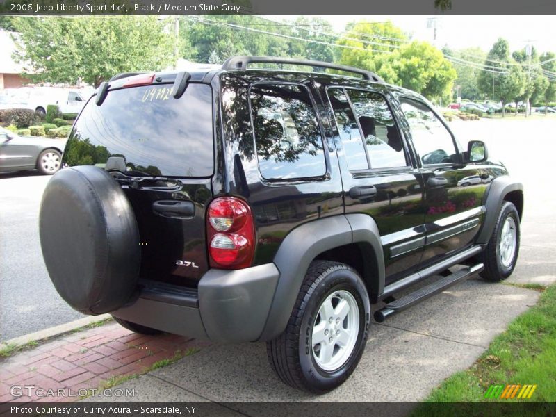 Black / Medium Slate Gray 2006 Jeep Liberty Sport 4x4