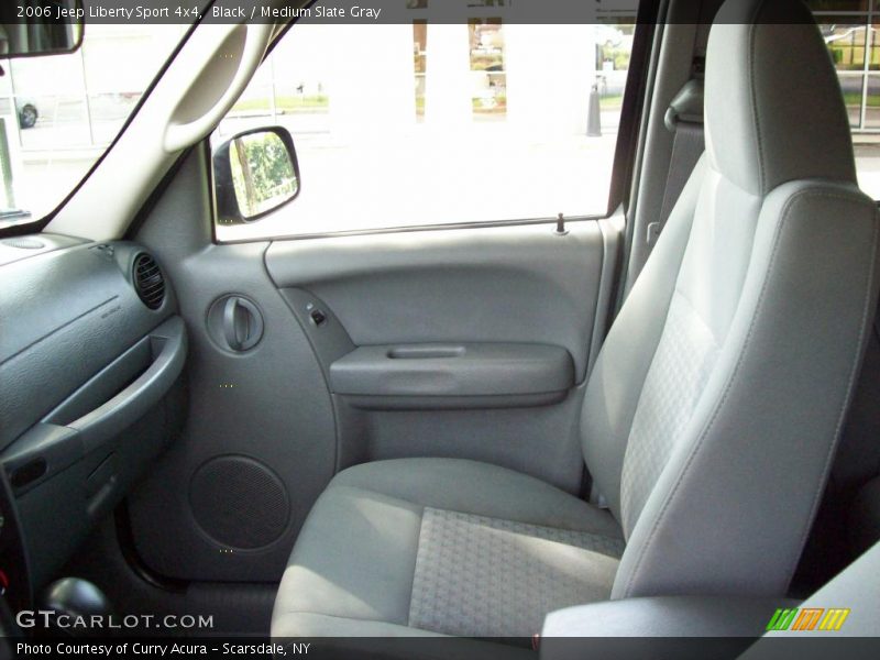 Black / Medium Slate Gray 2006 Jeep Liberty Sport 4x4