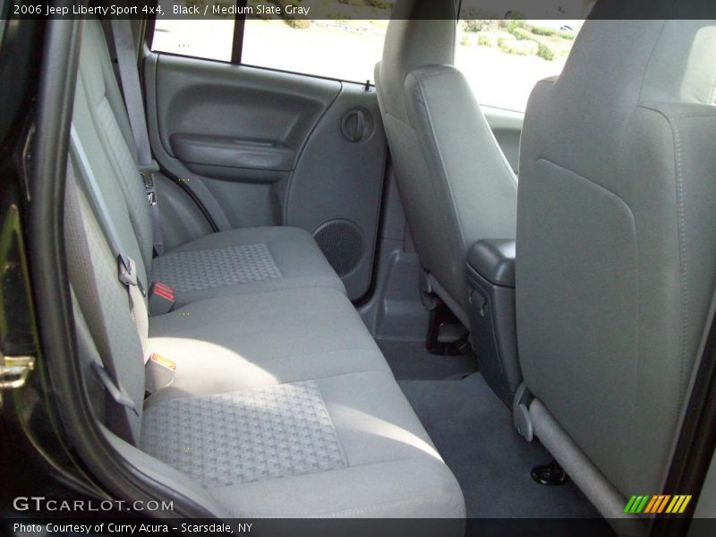 Black / Medium Slate Gray 2006 Jeep Liberty Sport 4x4