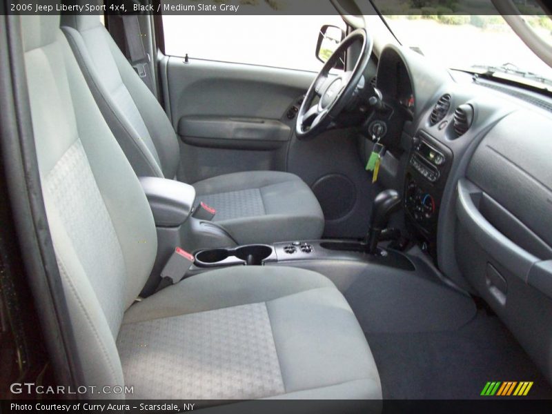Black / Medium Slate Gray 2006 Jeep Liberty Sport 4x4