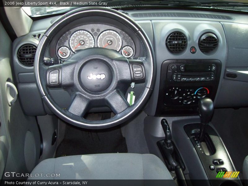 Black / Medium Slate Gray 2006 Jeep Liberty Sport 4x4