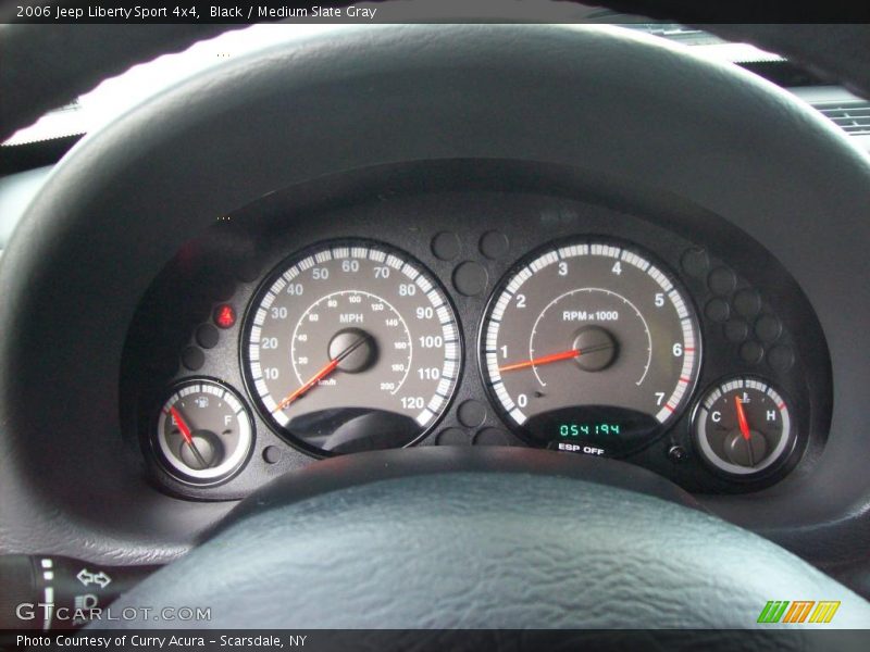 Black / Medium Slate Gray 2006 Jeep Liberty Sport 4x4