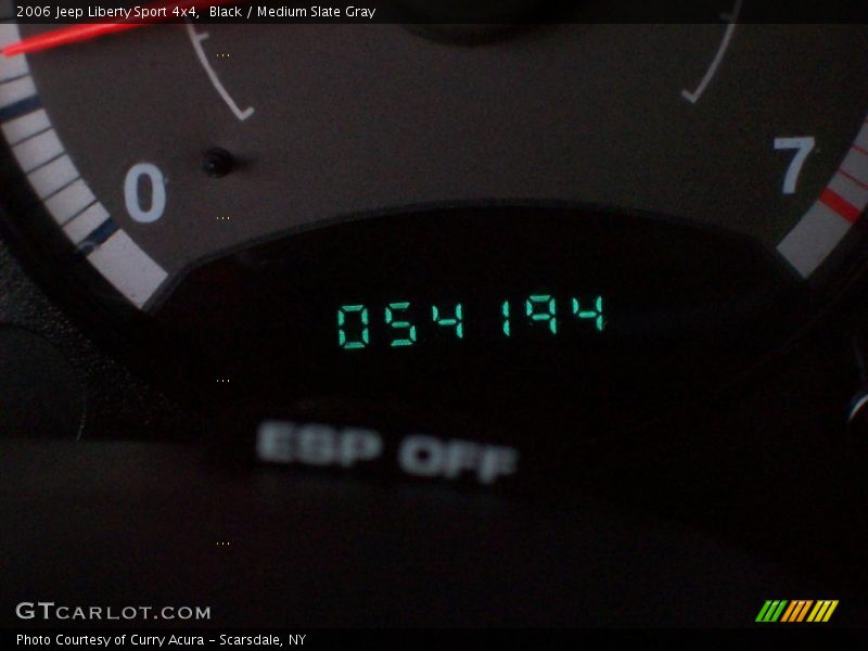 Black / Medium Slate Gray 2006 Jeep Liberty Sport 4x4