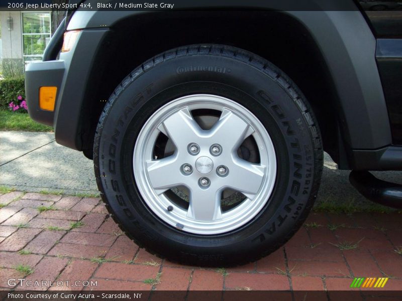 Black / Medium Slate Gray 2006 Jeep Liberty Sport 4x4