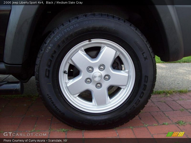 Black / Medium Slate Gray 2006 Jeep Liberty Sport 4x4