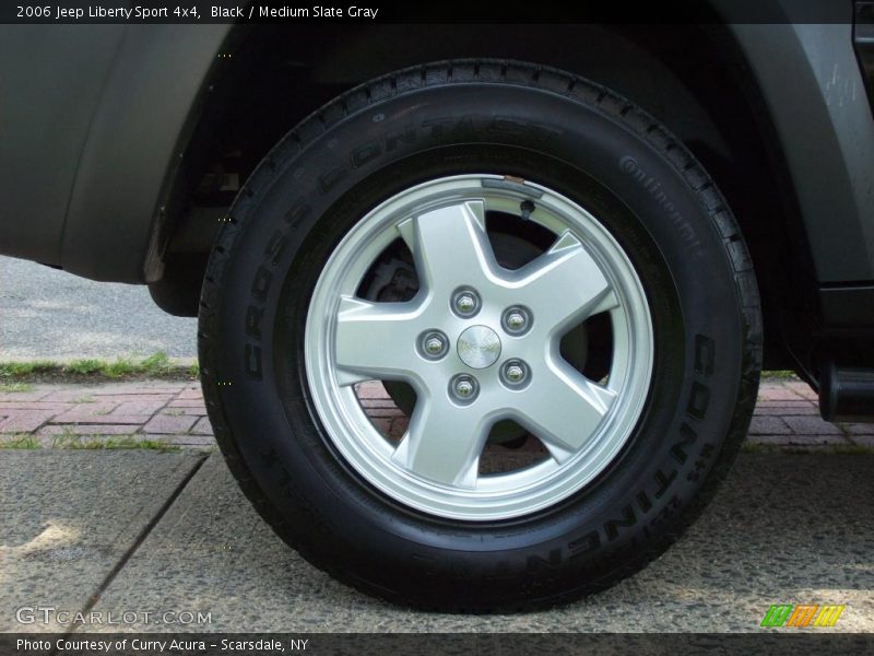 Black / Medium Slate Gray 2006 Jeep Liberty Sport 4x4