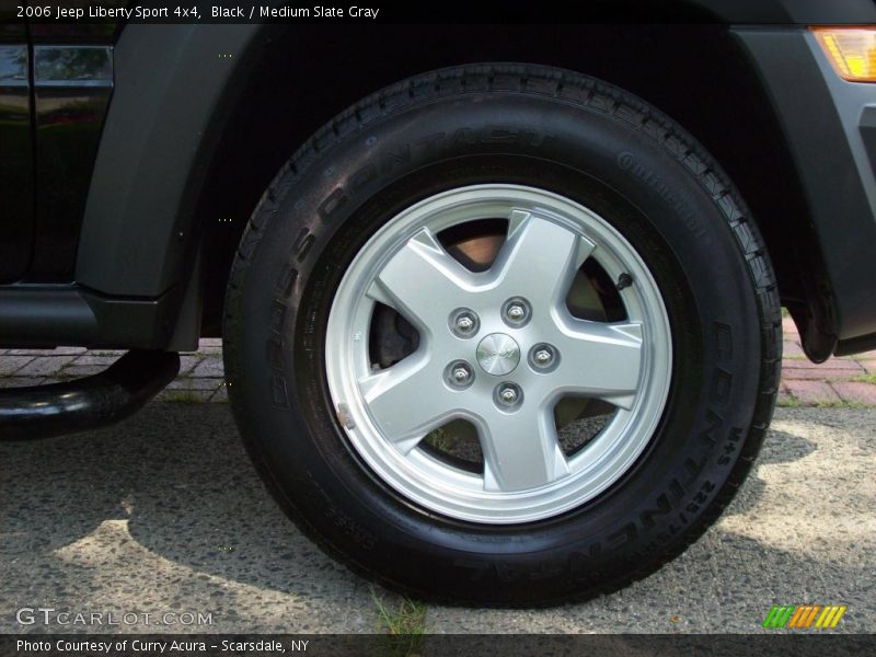 Black / Medium Slate Gray 2006 Jeep Liberty Sport 4x4