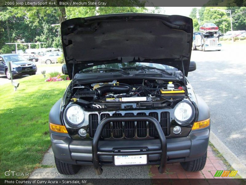 Black / Medium Slate Gray 2006 Jeep Liberty Sport 4x4