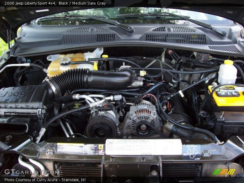 Black / Medium Slate Gray 2006 Jeep Liberty Sport 4x4