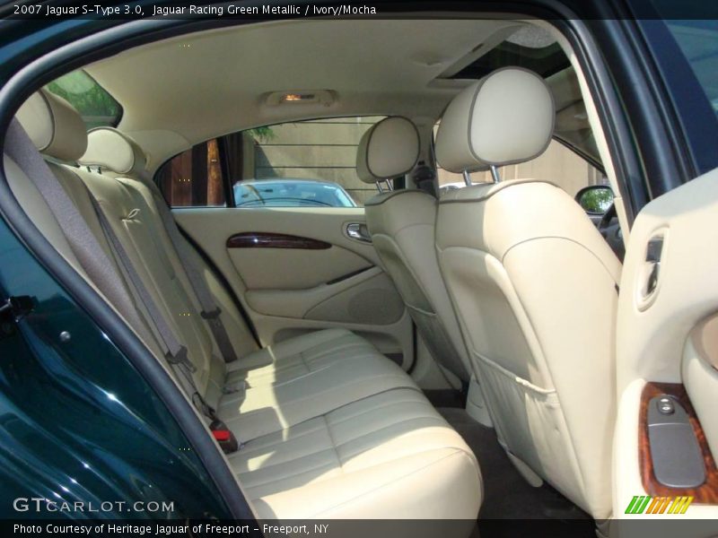 Jaguar Racing Green Metallic / Ivory/Mocha 2007 Jaguar S-Type 3.0