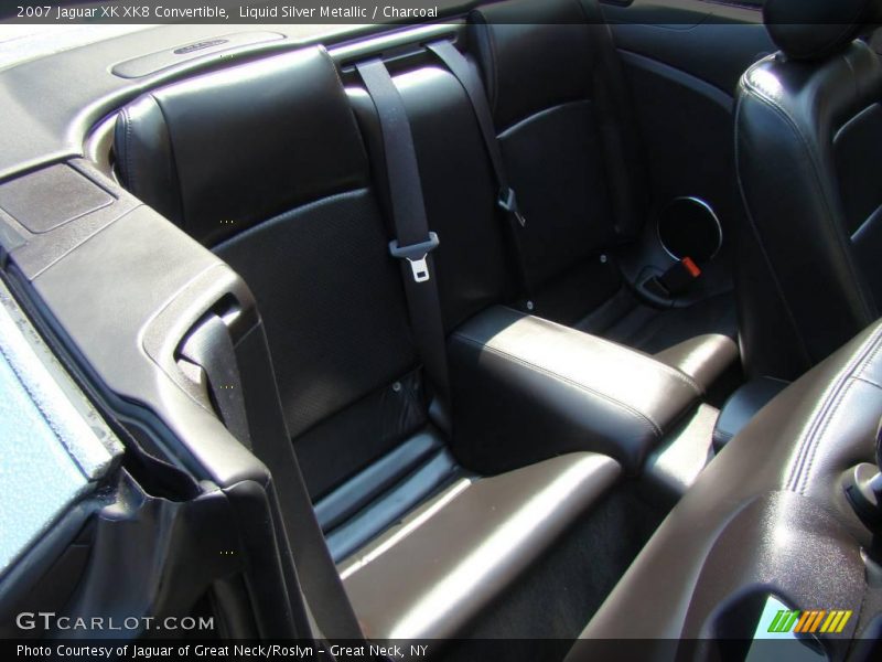 Liquid Silver Metallic / Charcoal 2007 Jaguar XK XK8 Convertible
