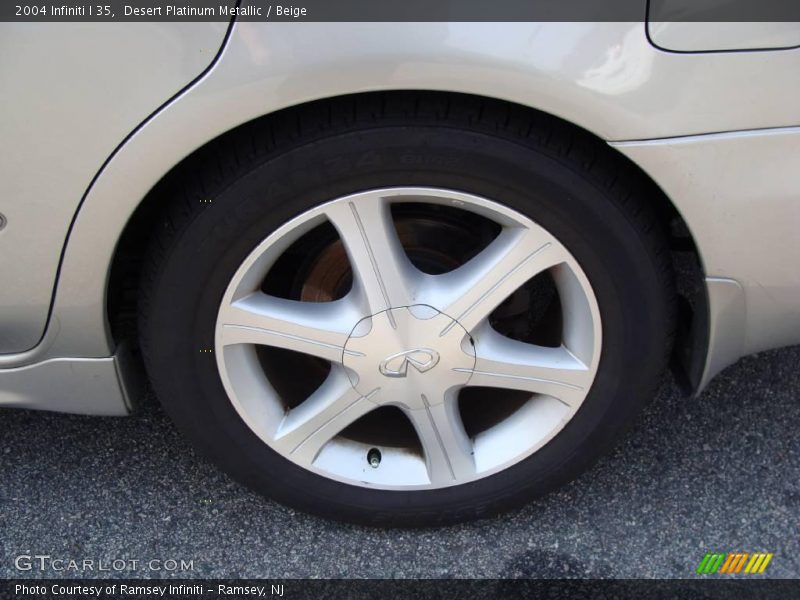 Desert Platinum Metallic / Beige 2004 Infiniti I 35