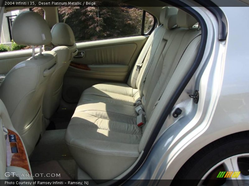 Desert Platinum Metallic / Beige 2004 Infiniti I 35