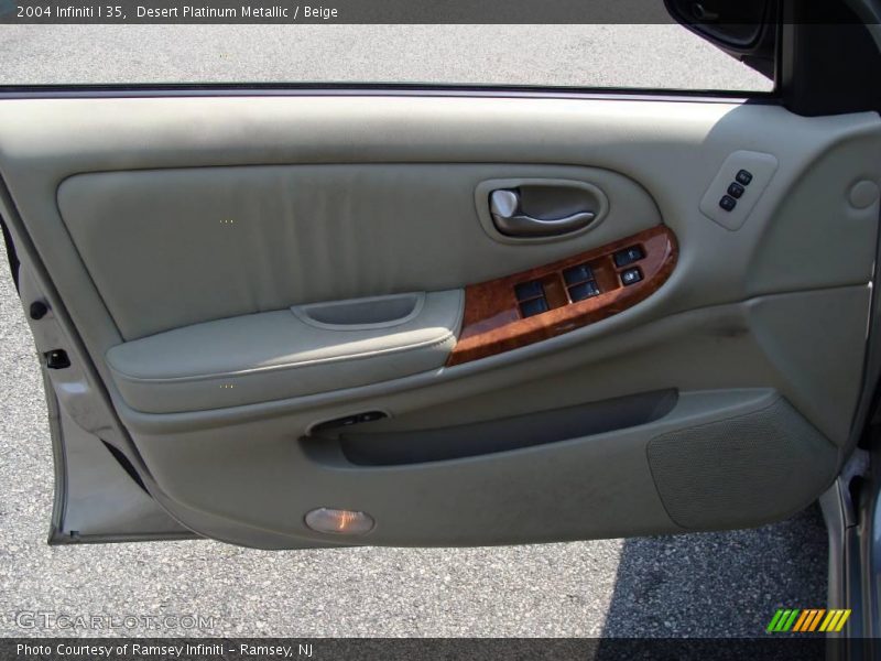 Desert Platinum Metallic / Beige 2004 Infiniti I 35