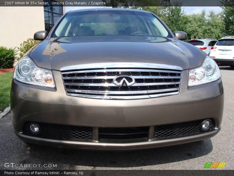 Umbria Gray Metallic / Graphite 2007 Infiniti M 35x Sedan