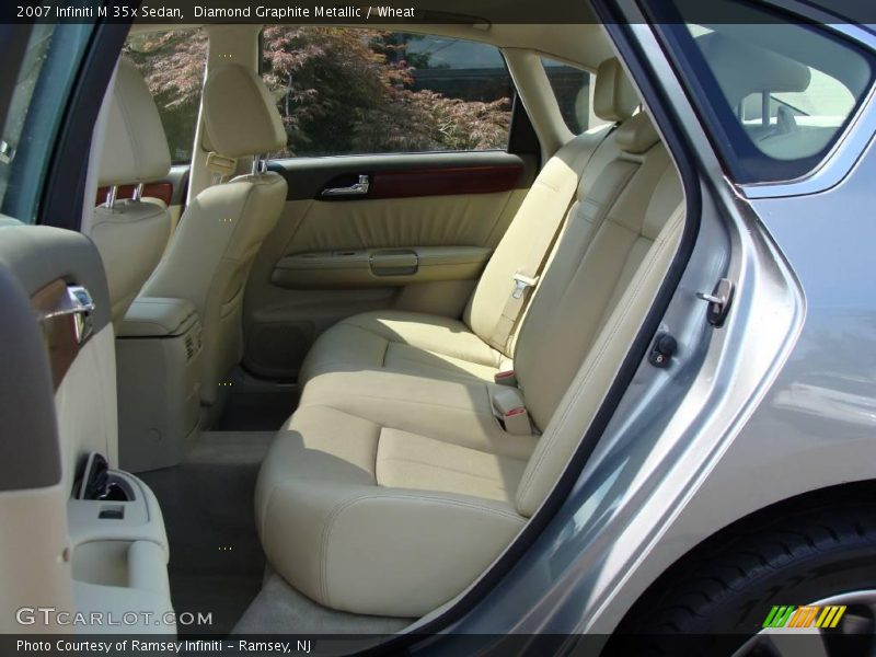 Diamond Graphite Metallic / Wheat 2007 Infiniti M 35x Sedan