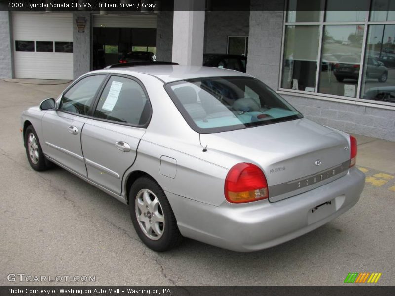 Brilliant Silver / Gray 2000 Hyundai Sonata GLS V6