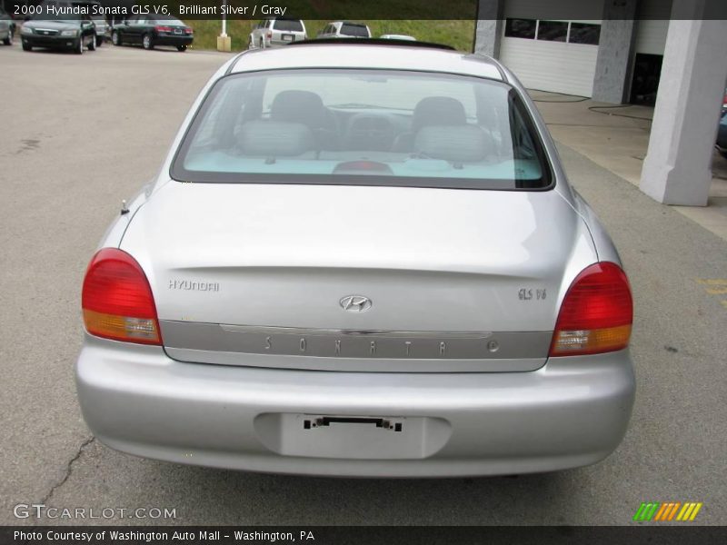 Brilliant Silver / Gray 2000 Hyundai Sonata GLS V6