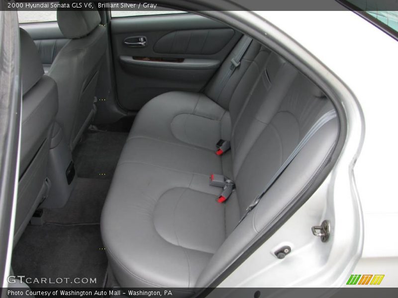 Brilliant Silver / Gray 2000 Hyundai Sonata GLS V6