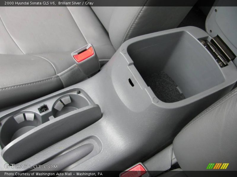 Brilliant Silver / Gray 2000 Hyundai Sonata GLS V6