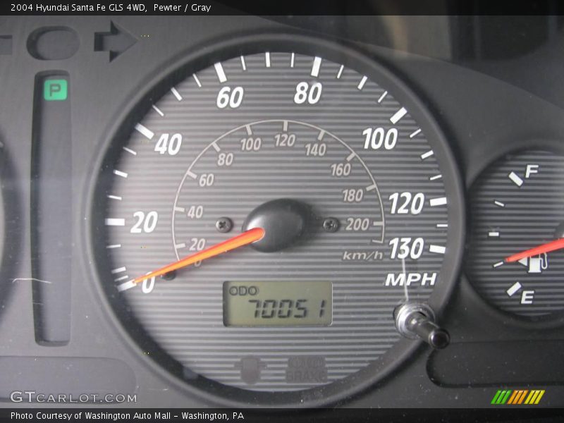 Pewter / Gray 2004 Hyundai Santa Fe GLS 4WD