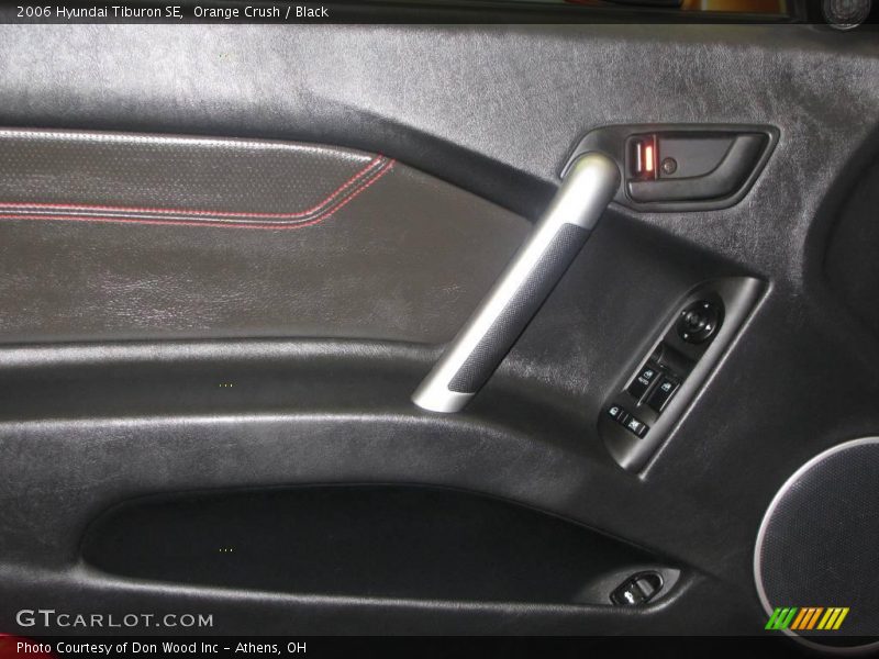 Orange Crush / Black 2006 Hyundai Tiburon SE