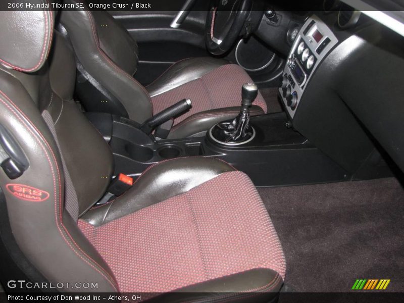 Orange Crush / Black 2006 Hyundai Tiburon SE