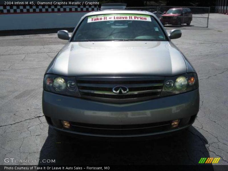 Diamond Graphite Metallic / Graphite 2004 Infiniti M 45