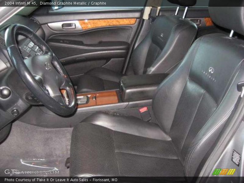 Diamond Graphite Metallic / Graphite 2004 Infiniti M 45