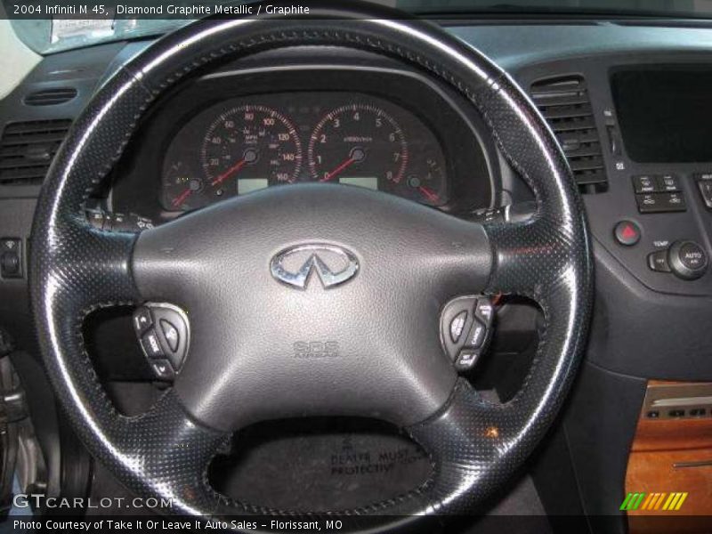 Diamond Graphite Metallic / Graphite 2004 Infiniti M 45