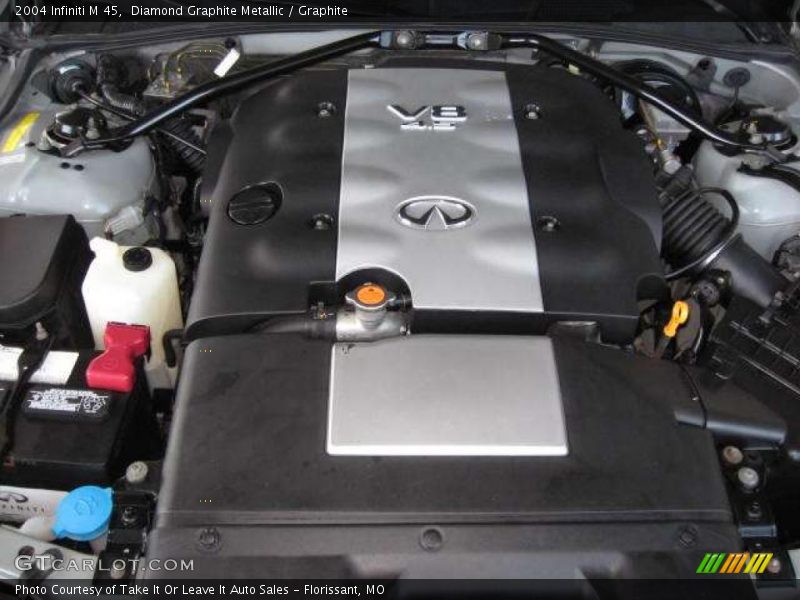 Diamond Graphite Metallic / Graphite 2004 Infiniti M 45