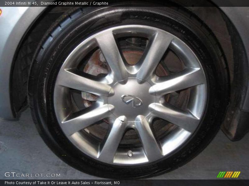 Diamond Graphite Metallic / Graphite 2004 Infiniti M 45