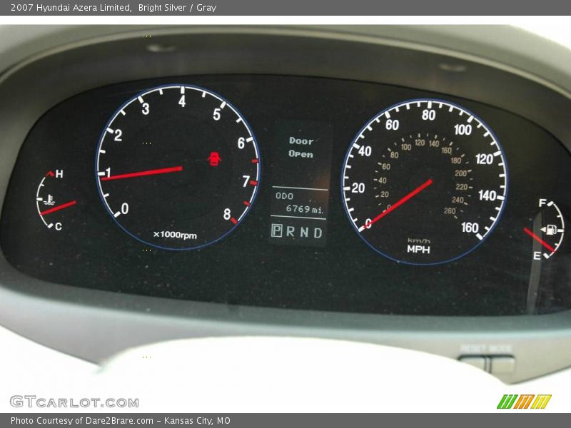 Bright Silver / Gray 2007 Hyundai Azera Limited