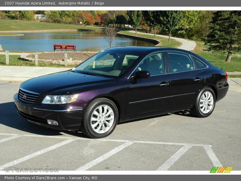 Aubergine Metallic / Beige 2007 Hyundai Azera Limited